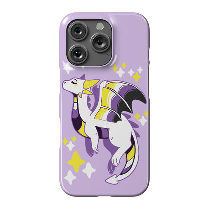 Non-Binary Pride Dragon Phone Case