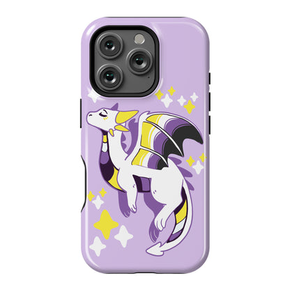 Non-Binary Pride Dragon Phone Case