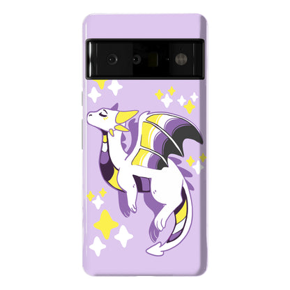 Non-Binary Pride Dragon Phone Case