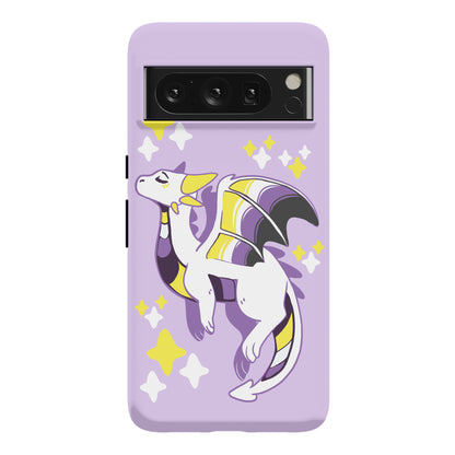 Non-Binary Pride Dragon Phone Case