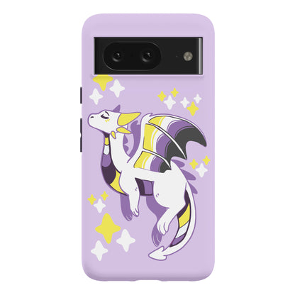 Non-Binary Pride Dragon Phone Case