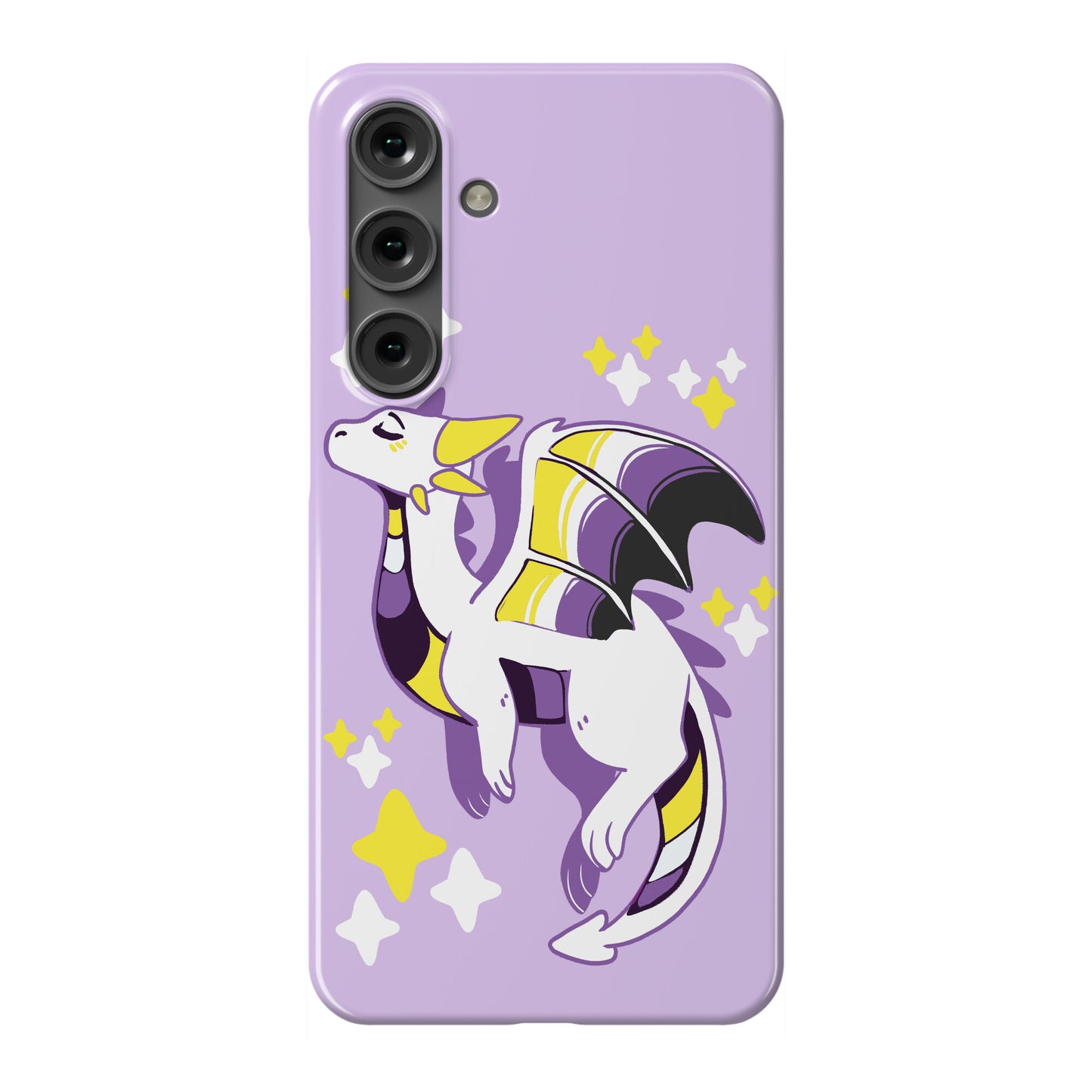 Non-Binary Pride Dragon Phone Case