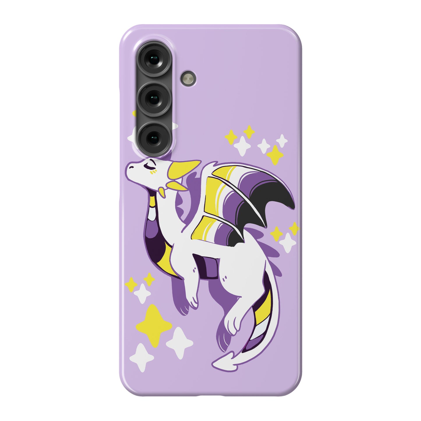 Non-Binary Pride Dragon Phone Case