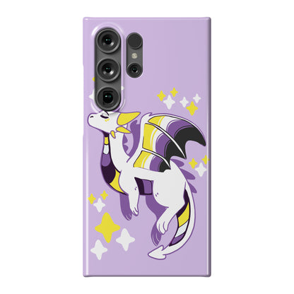 Non-Binary Pride Dragon Phone Case