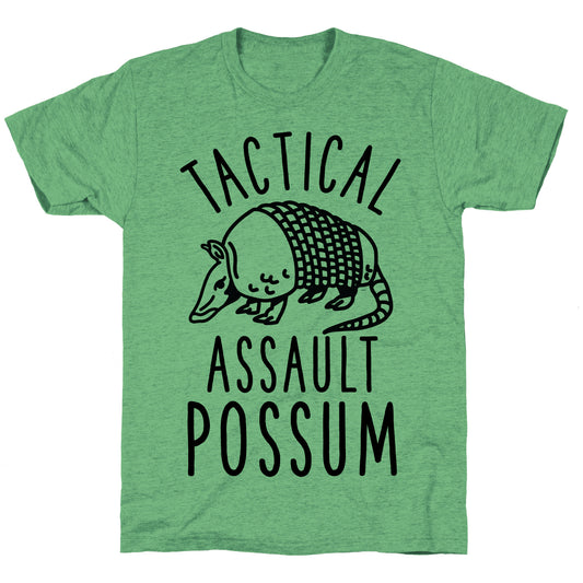 Tactical Assault Possum Unisex Triblend Tee