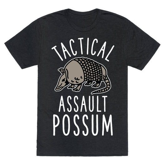 Tactical Assault Possum Unisex Triblend Tee