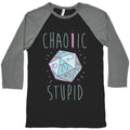 Chaotic Stupid Baseball Tee