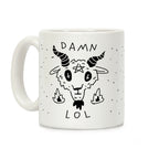 Damn Lol Satan Coffee Mug