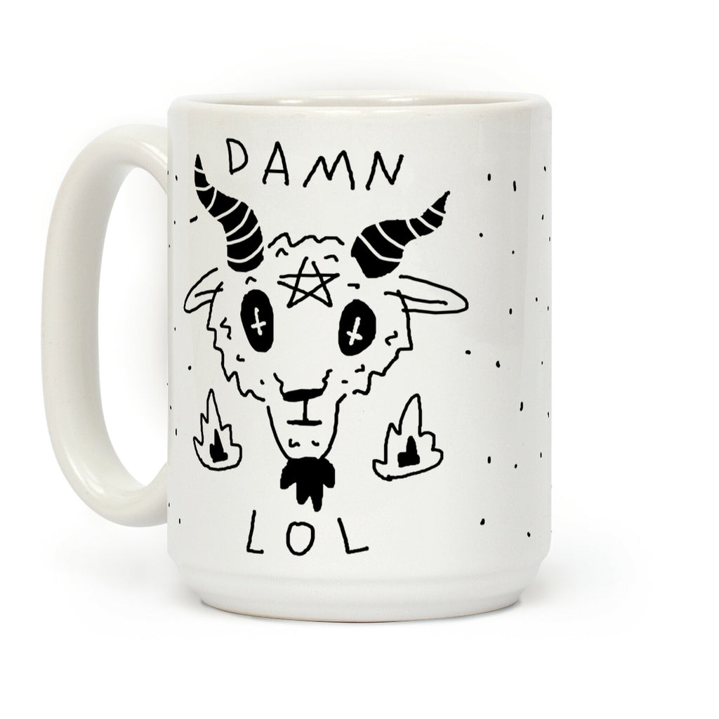 Damn Lol Satan Coffee Mug