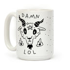 Damn Lol Satan Coffee Mug