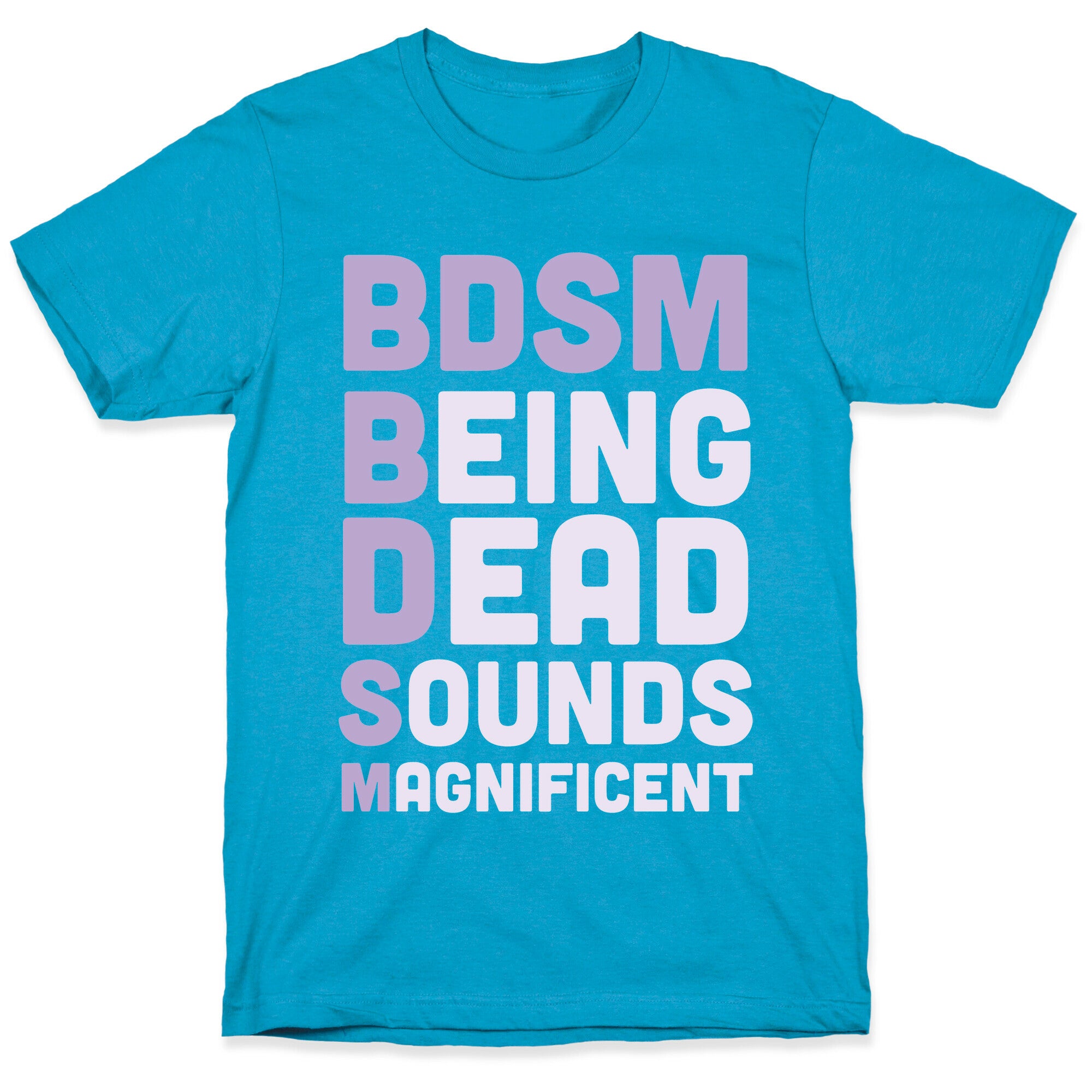BDSM - Being Dead Sounds Magnificent Unisex Triblend Tee