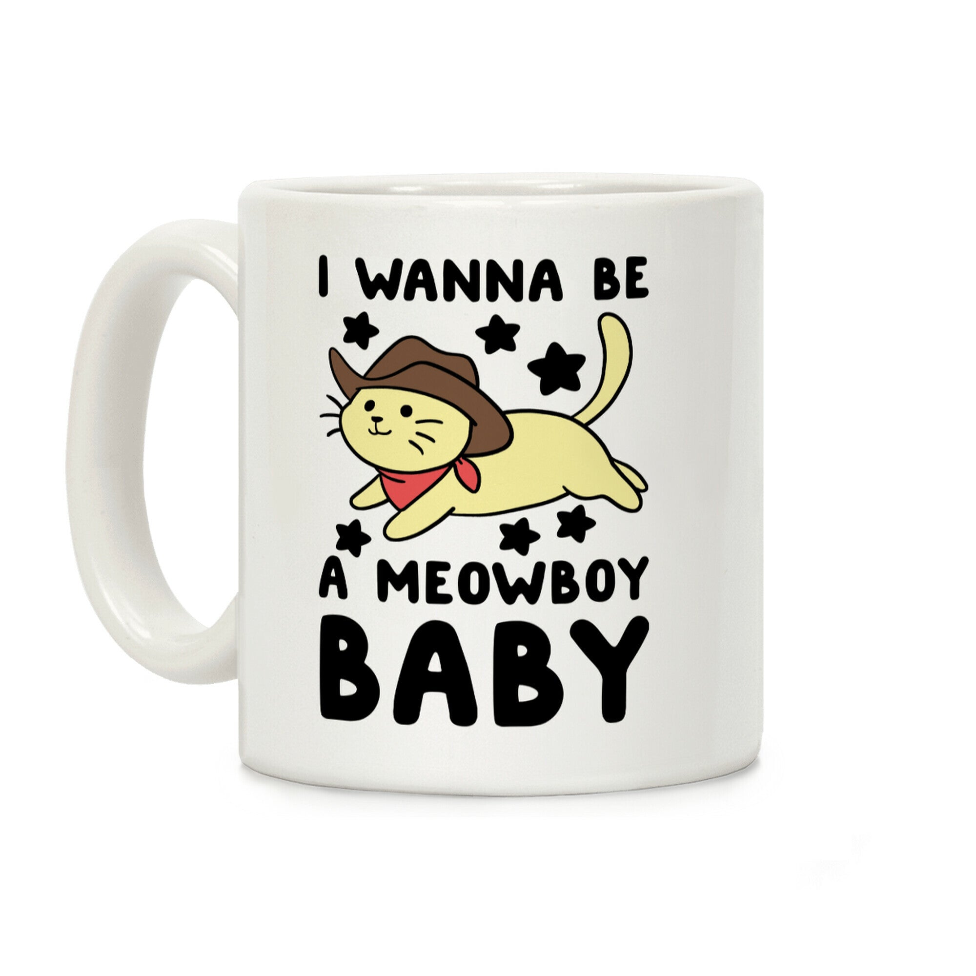 I Wanna be a Meowboy, Baby Coffee Mug