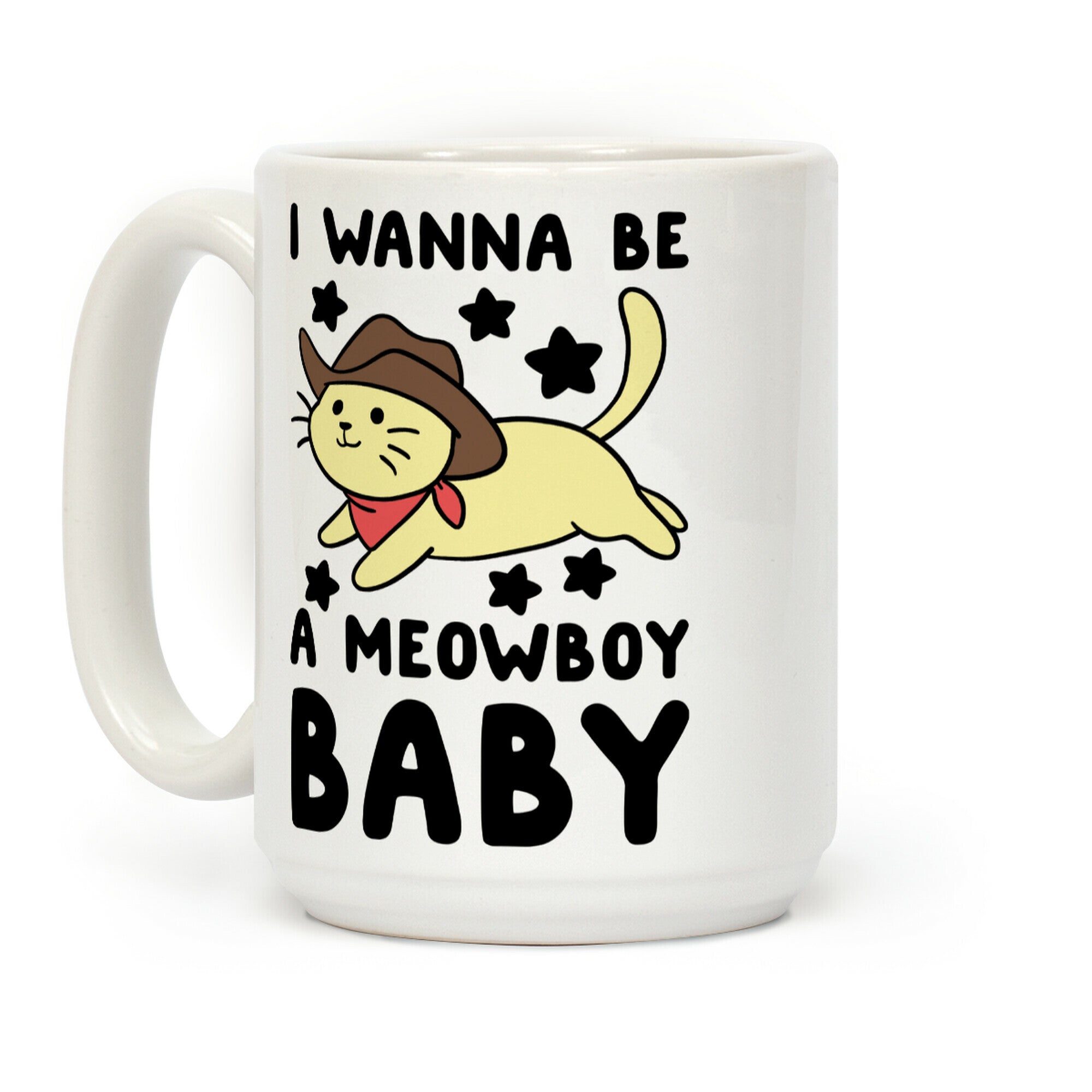 I Wanna be a Meowboy, Baby Coffee Mug