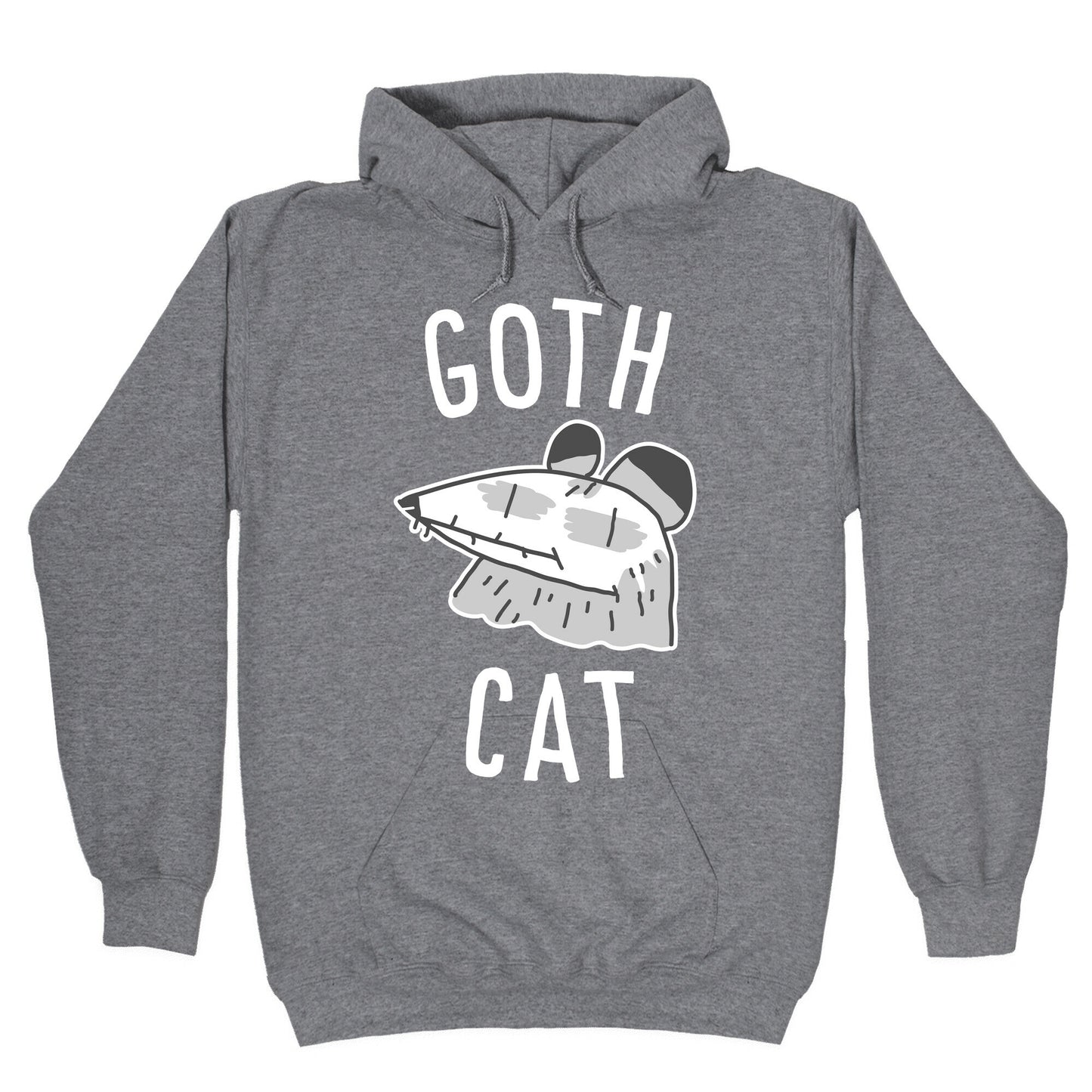 Goth Cat Hoodie