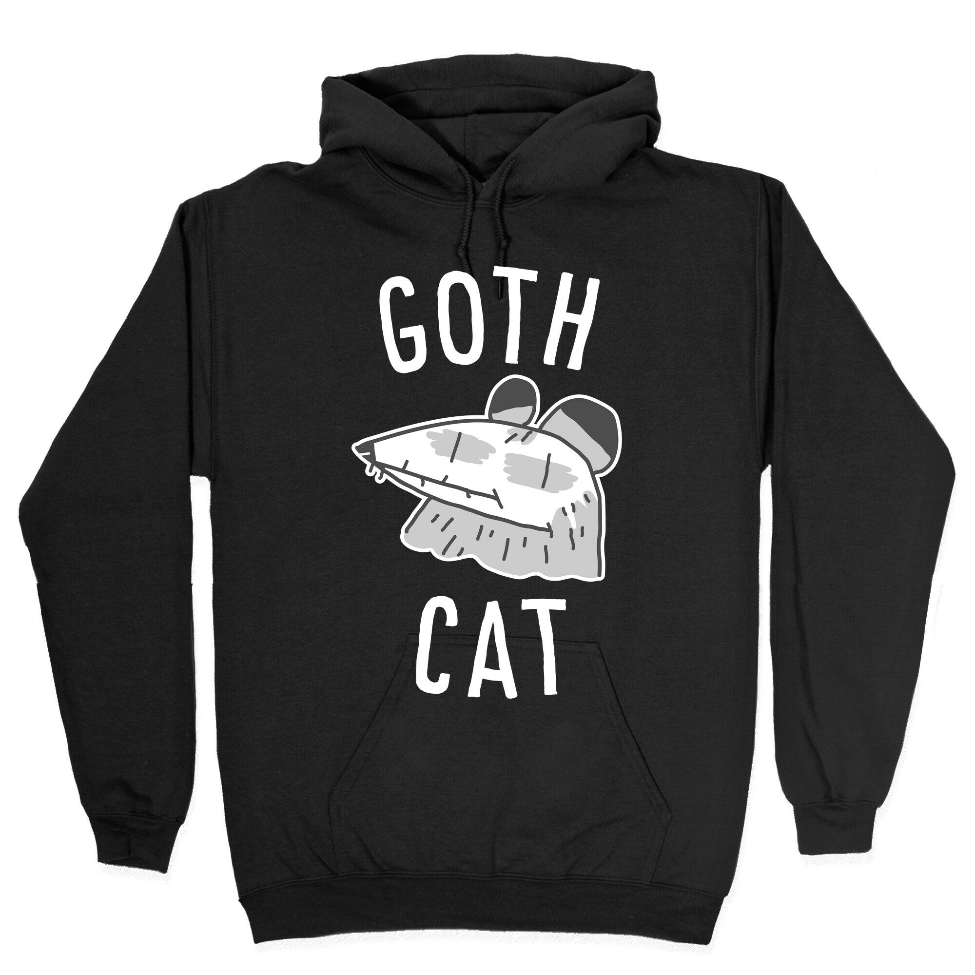 Goth Cat Hoodie