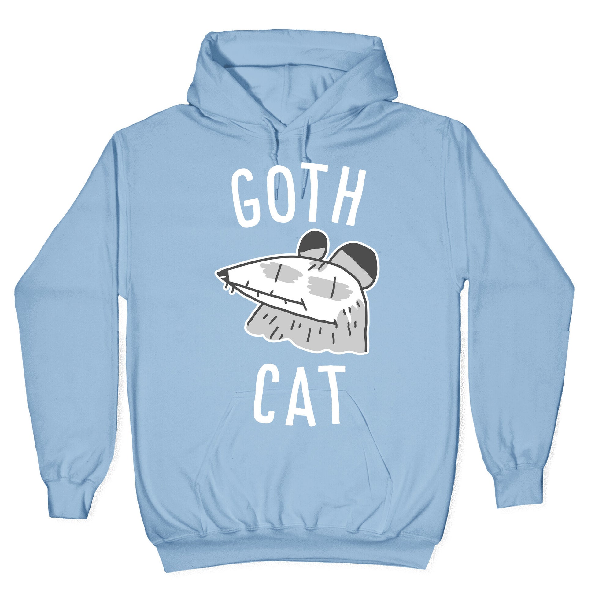 Goth Cat Hoodie