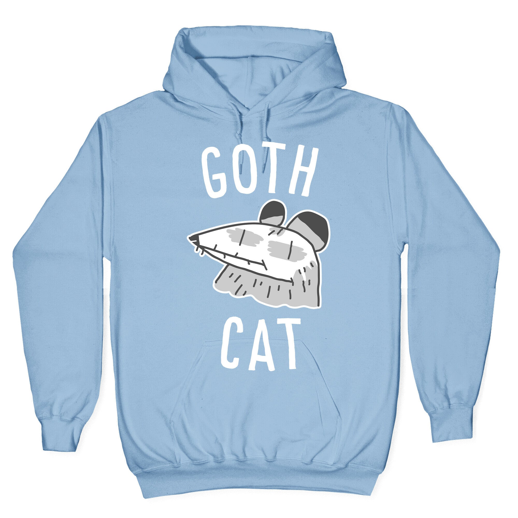 Goth Cat Hoodie