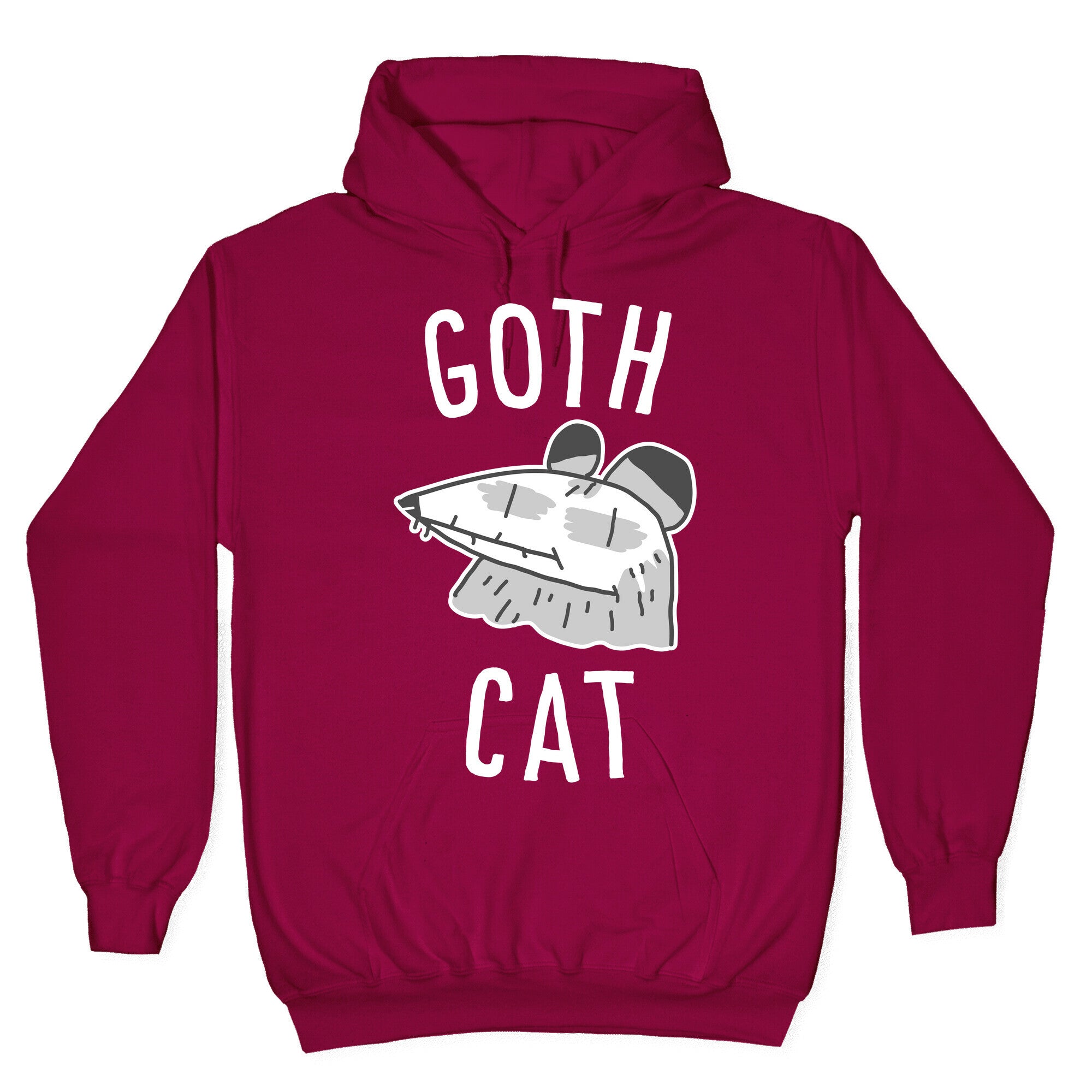 Goth Cat Hoodie