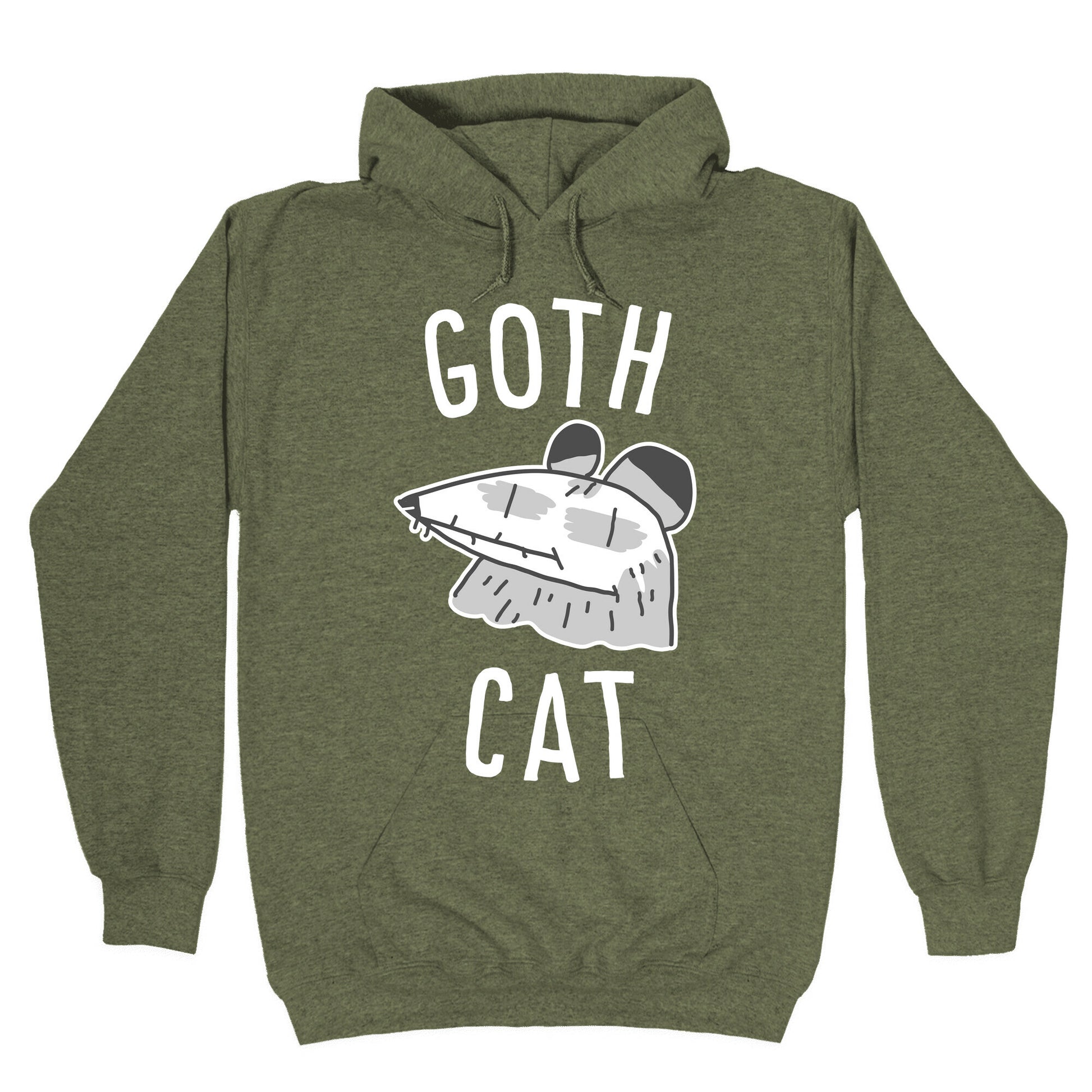 Goth Cat Hoodie