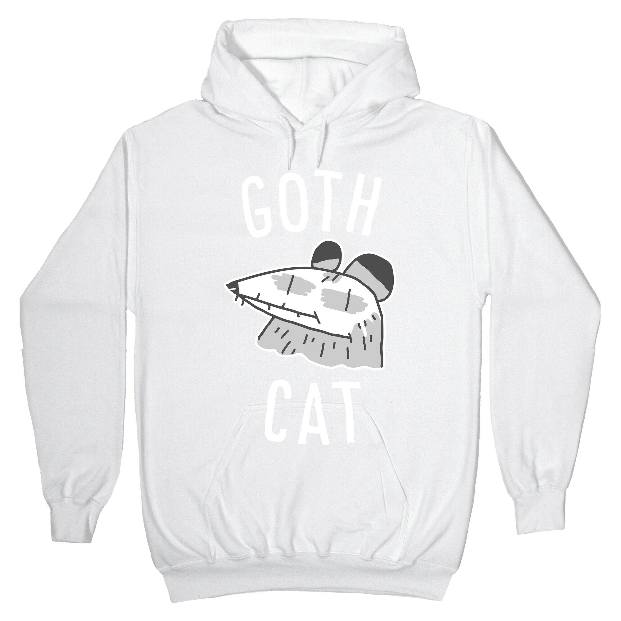 Goth Cat Hoodie