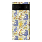 Godzilla and Friends Pattern Phone Case