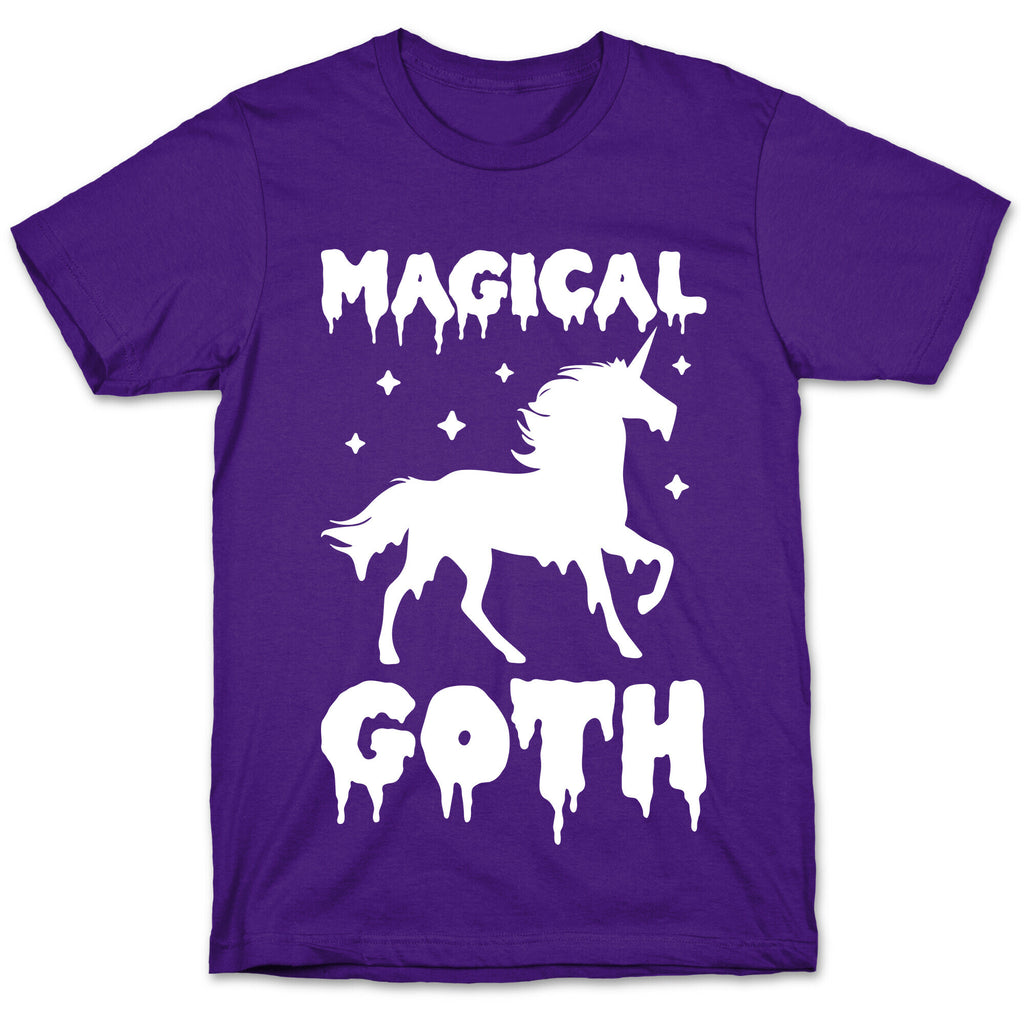 Magical Goth Unicorn T-Shirt