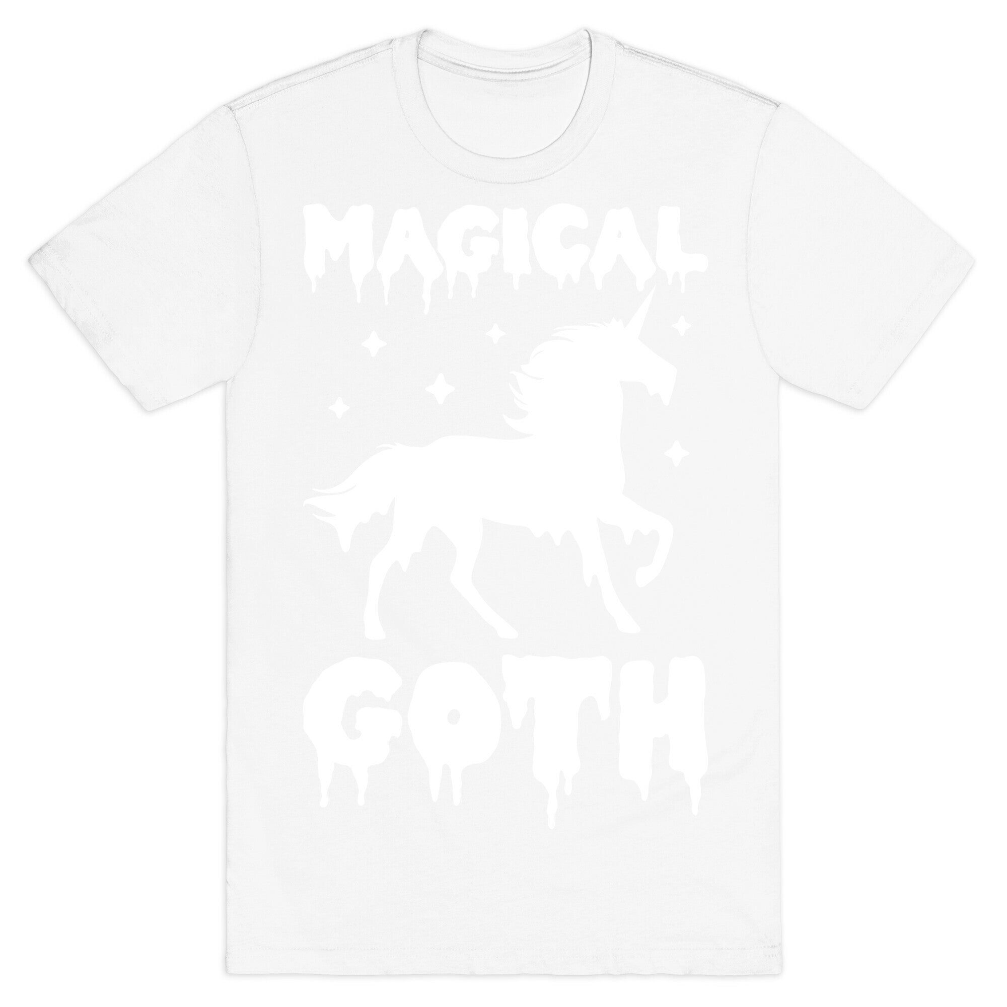 Magical Goth Unicorn T-Shirt