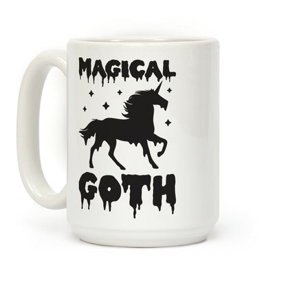 Magical Goth Unicorn Coffee Mug