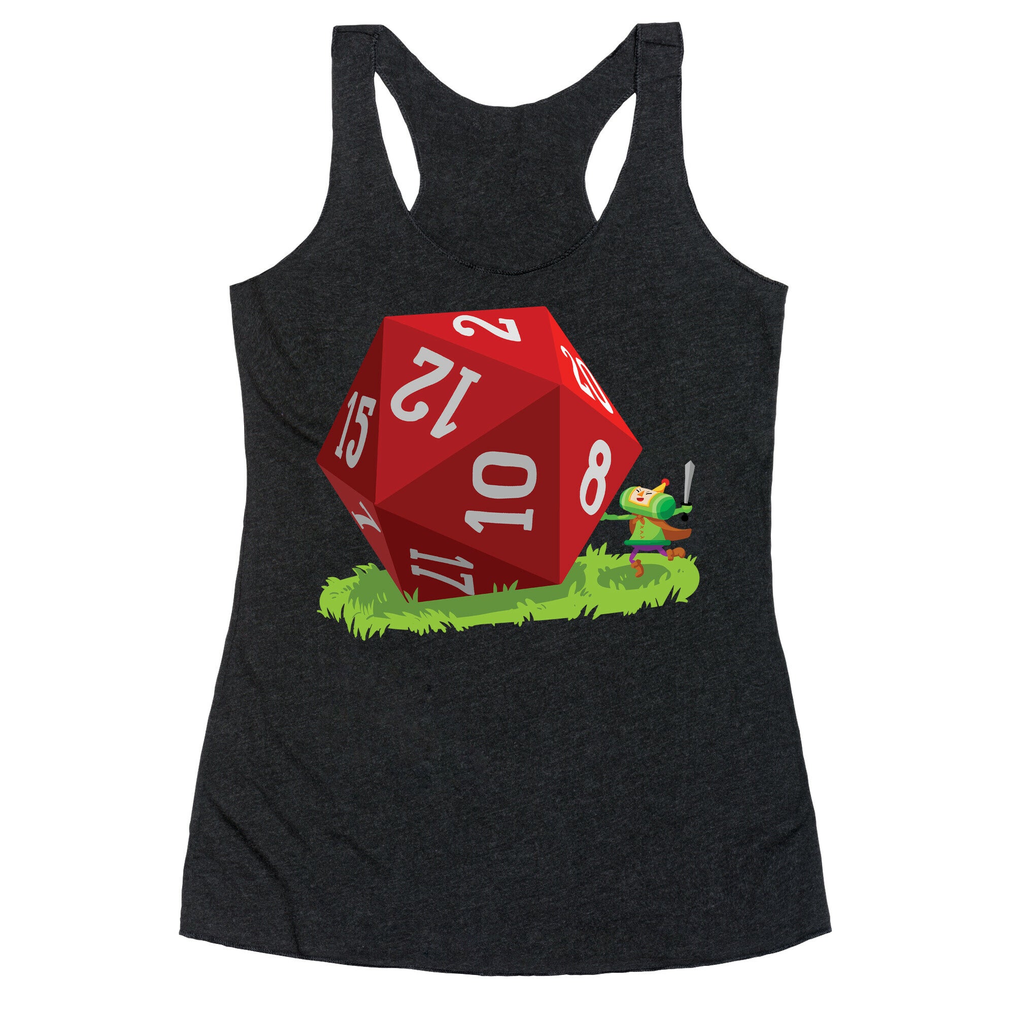 D20 Katamari Racerback Tank