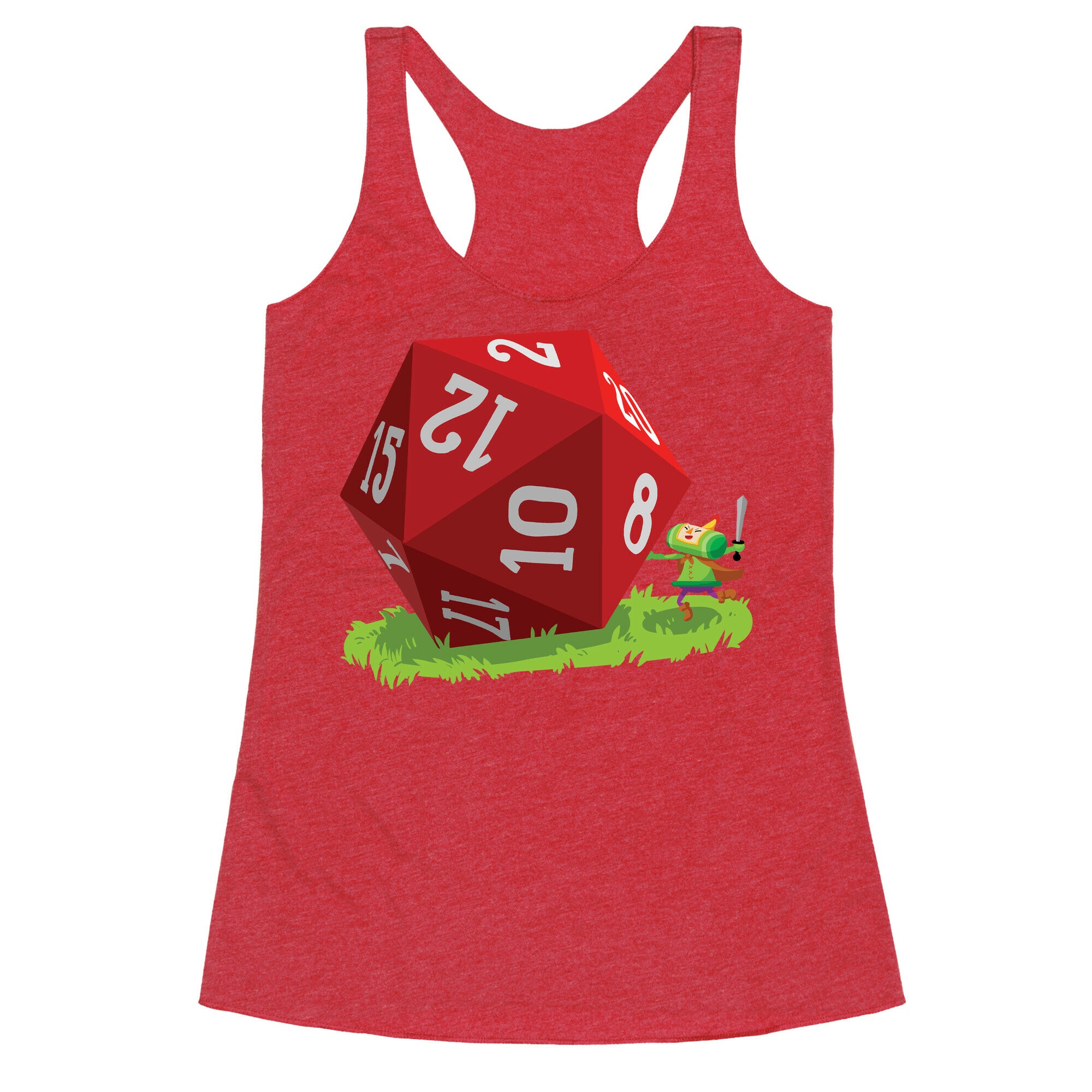 D20 Katamari Racerback Tank