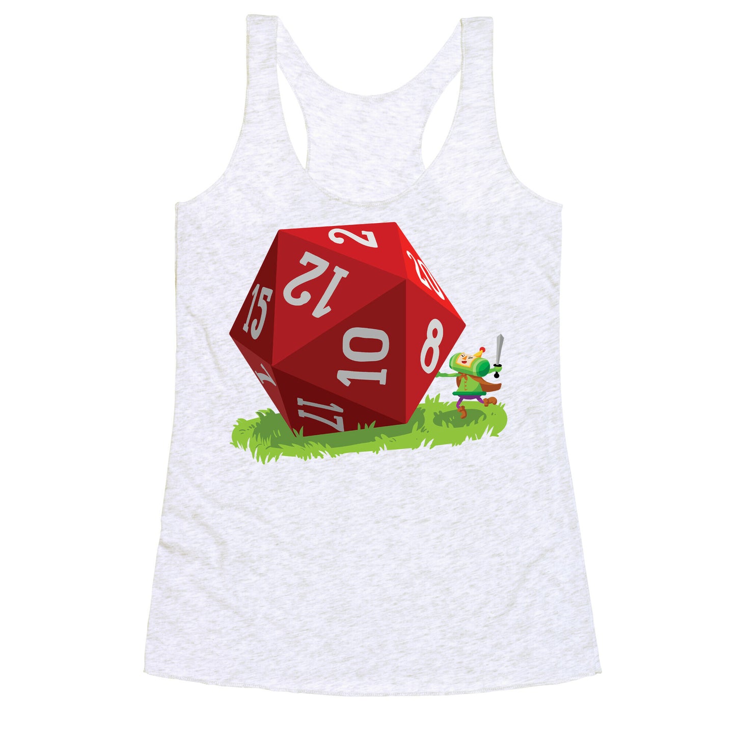 D20 Katamari Racerback Tank