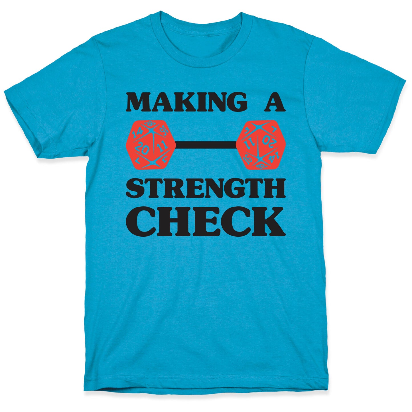 Making A Strength Check Unisex Triblend Tee