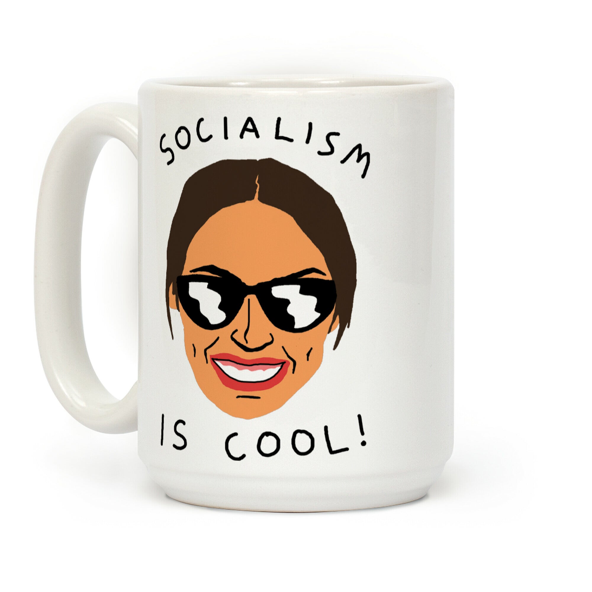 Socialism Is Cool Alexandria Ocasio-Cortez Coffee Mug