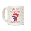 Zelda Is My Favorite Pokemon Coffee Mug