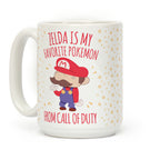 Zelda Is My Favorite Pokemon Coffee Mug