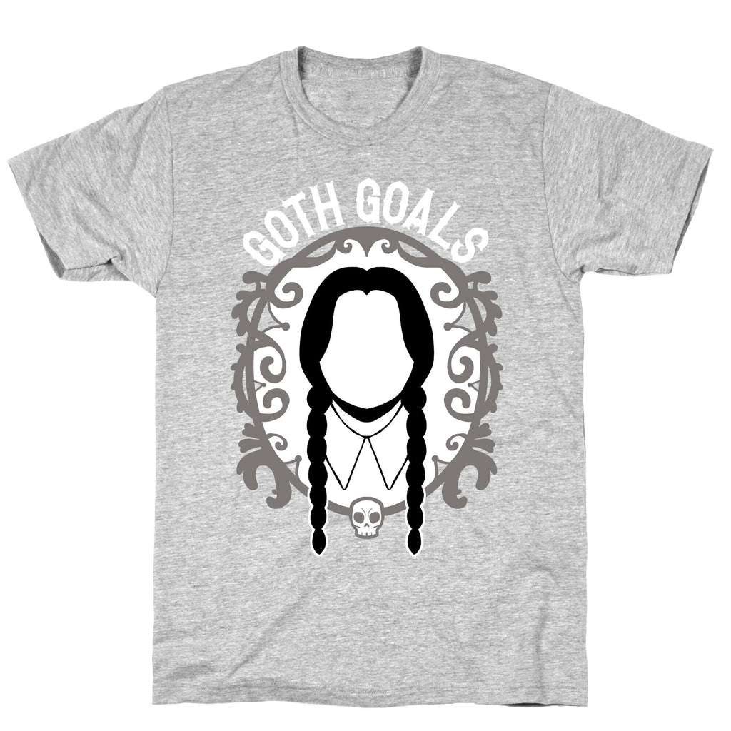 Wednesday Addams Goth Goals T-Shirt