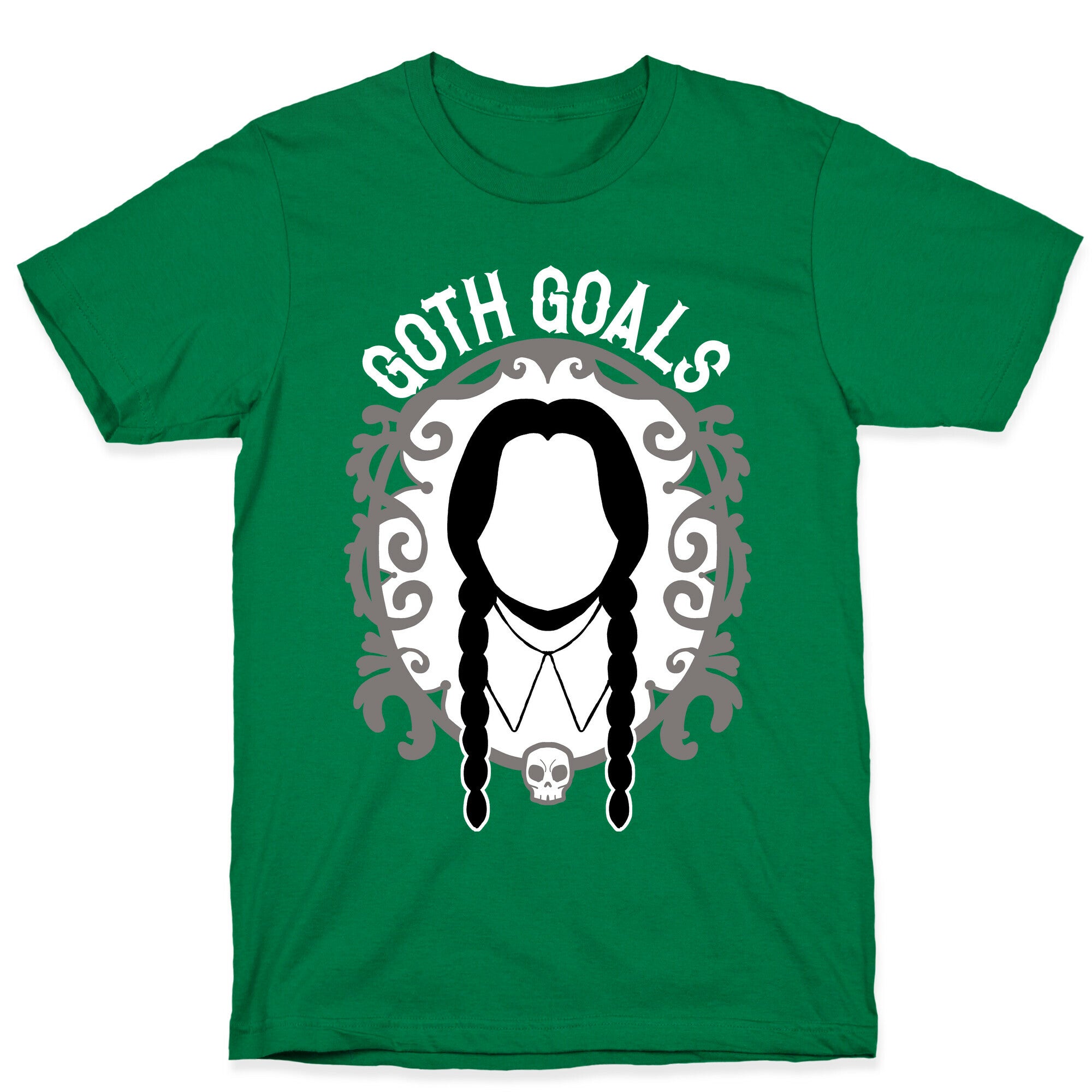 Wednesday Addams Goth Goals T-Shirt