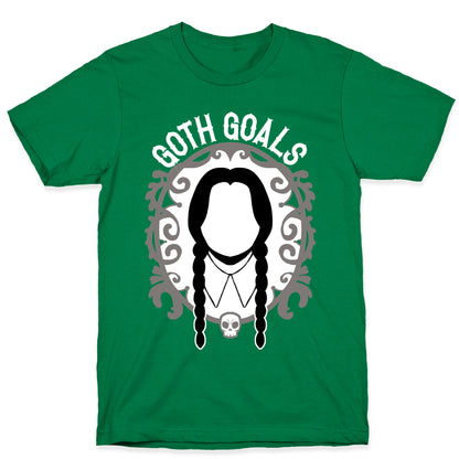 Wednesday Addams Goth Goals T-Shirt