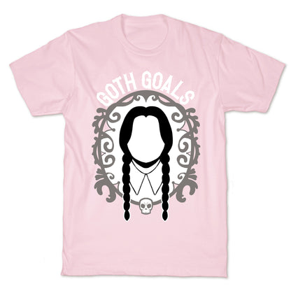 Wednesday Addams Goth Goals T-Shirt