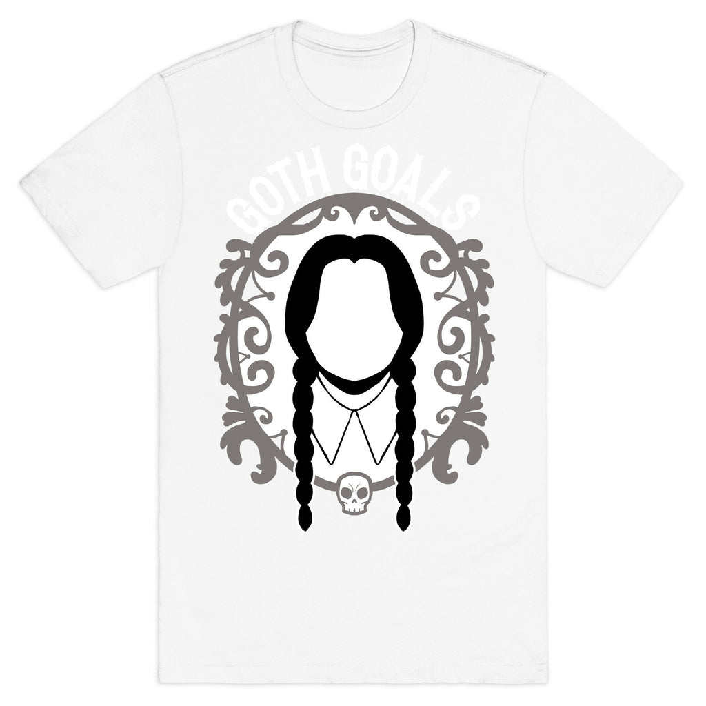 Wednesday Addams Goth Goals T-Shirt