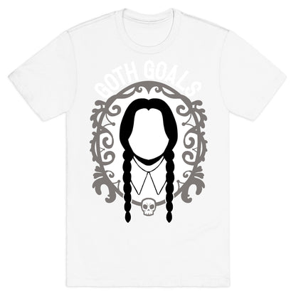 Wednesday Addams Goth Goals T-Shirt