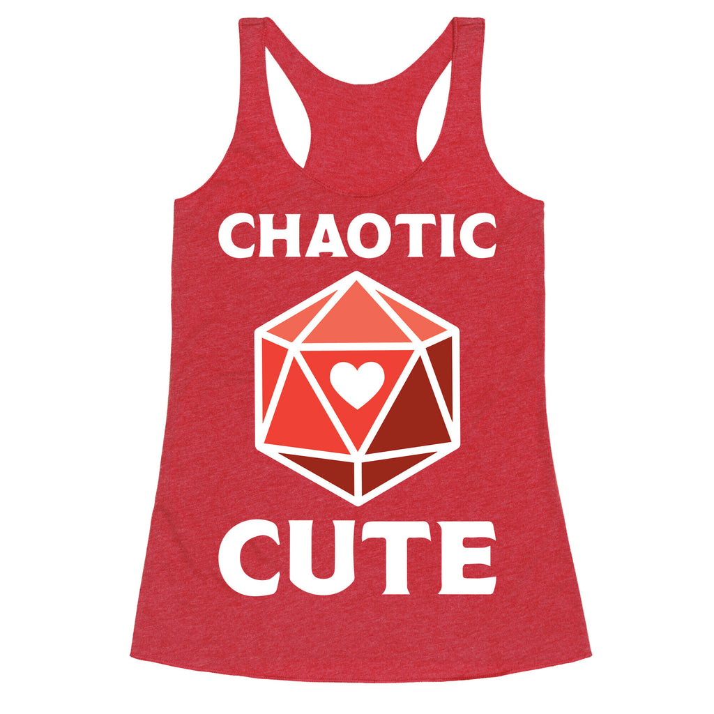 Chaotic Cute Racerback Tank