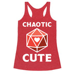Chaotic Cute Racerback Tank