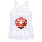 Chaotic Cute Racerback Tank