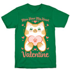 Mew Have My Heart, Valentine T-Shirt