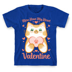 Mew Have My Heart, Valentine T-Shirt