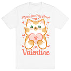 Mew Have My Heart, Valentine T-Shirt
