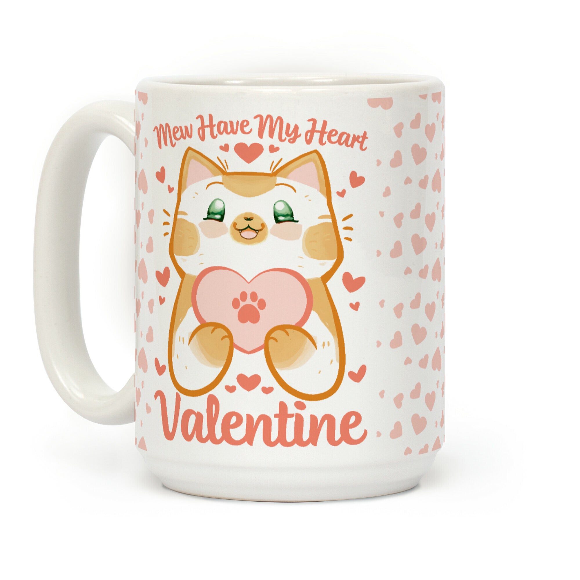 Mew Have My Heart, Valentine Coffee Mug