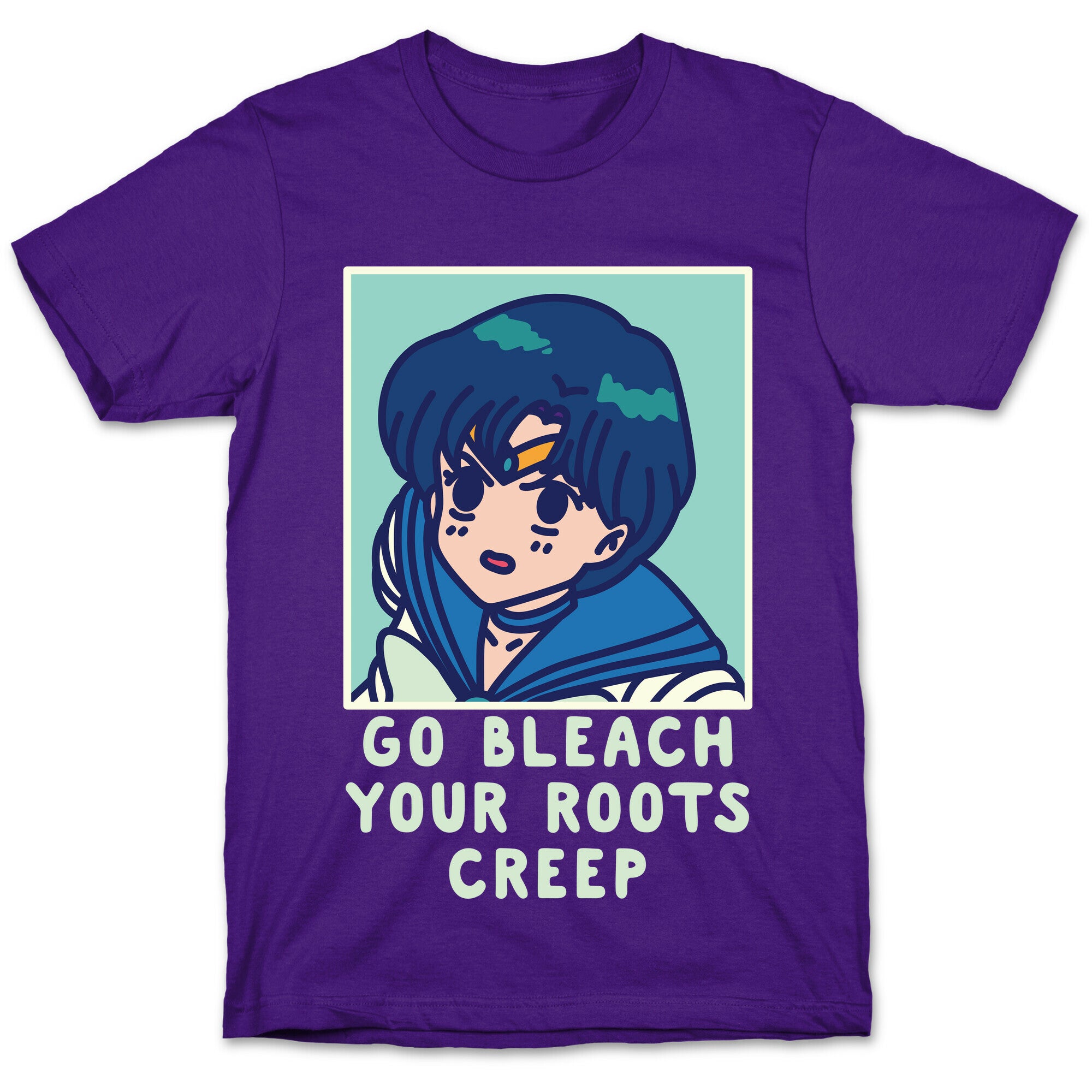 Go Bleach Your Roots Creep Sailor Mercury T-Shirt