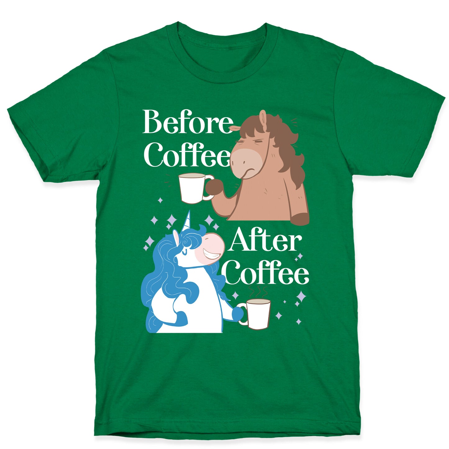 Before Coffee and After Coffee T-Shirt